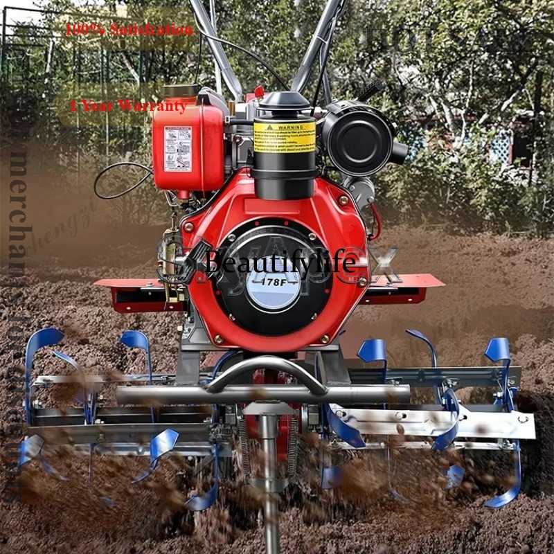 Agriculture Farming Equipments - M81 New Mini Rotary Tiller Household
