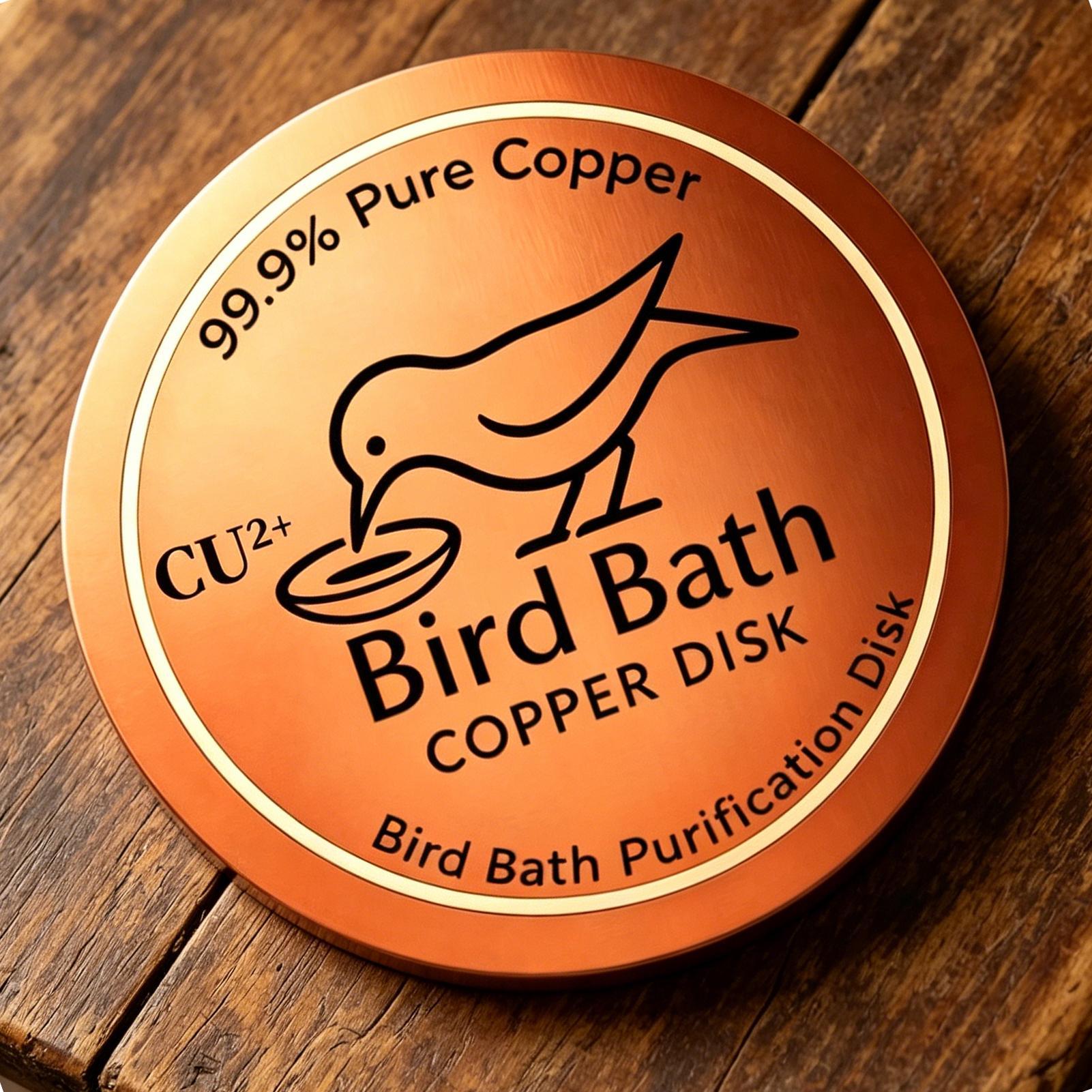 Bird Bath Copper Disk 0.6mm Th - đánh giá và giá Farming A