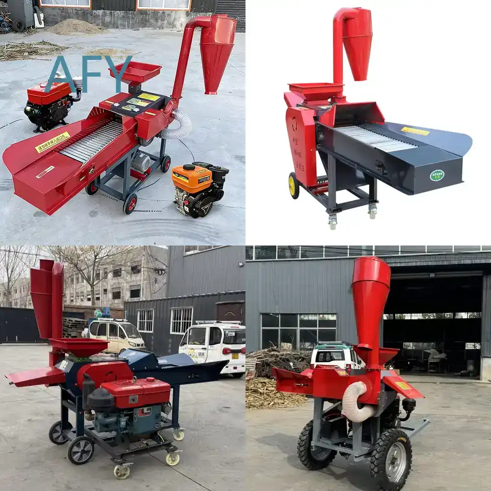 Diesel Straw Shredder Kneader  - đánh giá và giá Agriculture Goat Farming
