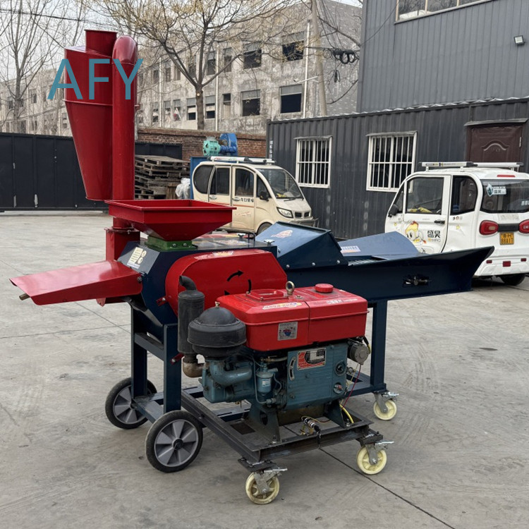 Diesel Straw Shredder Kneader  - đánh giá và giá Agriculture Goat Farming