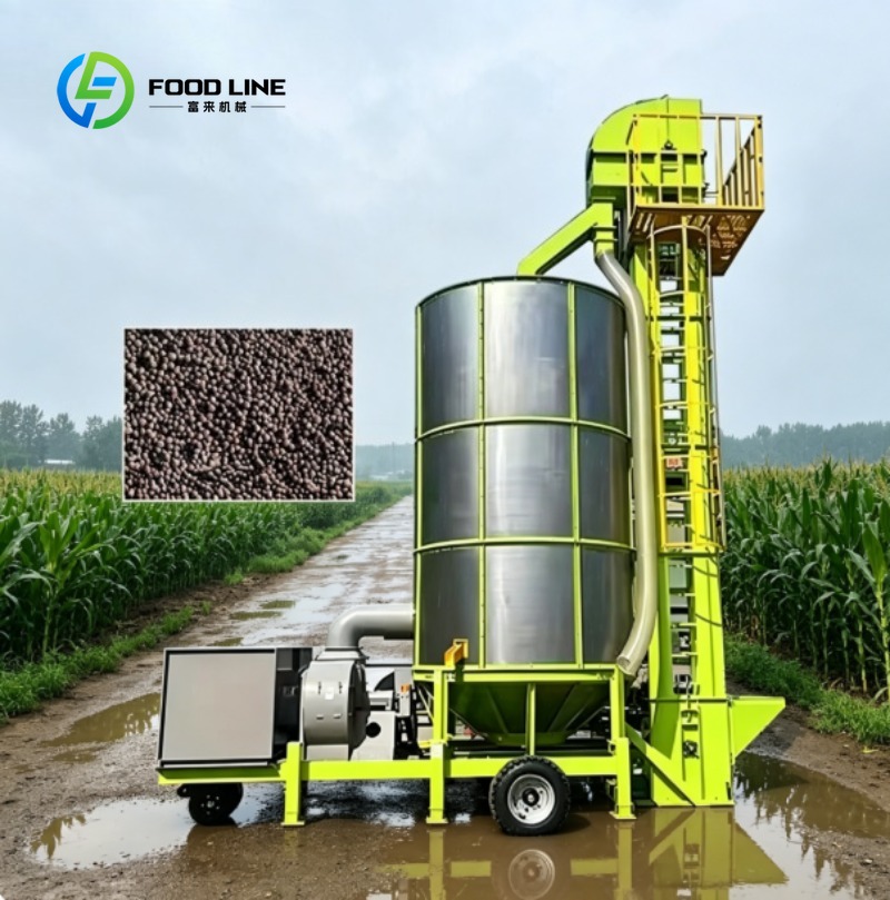 Mobile Grain Dryer with Hot Ai - đánh giá và giá Agriculture Farming New Technology