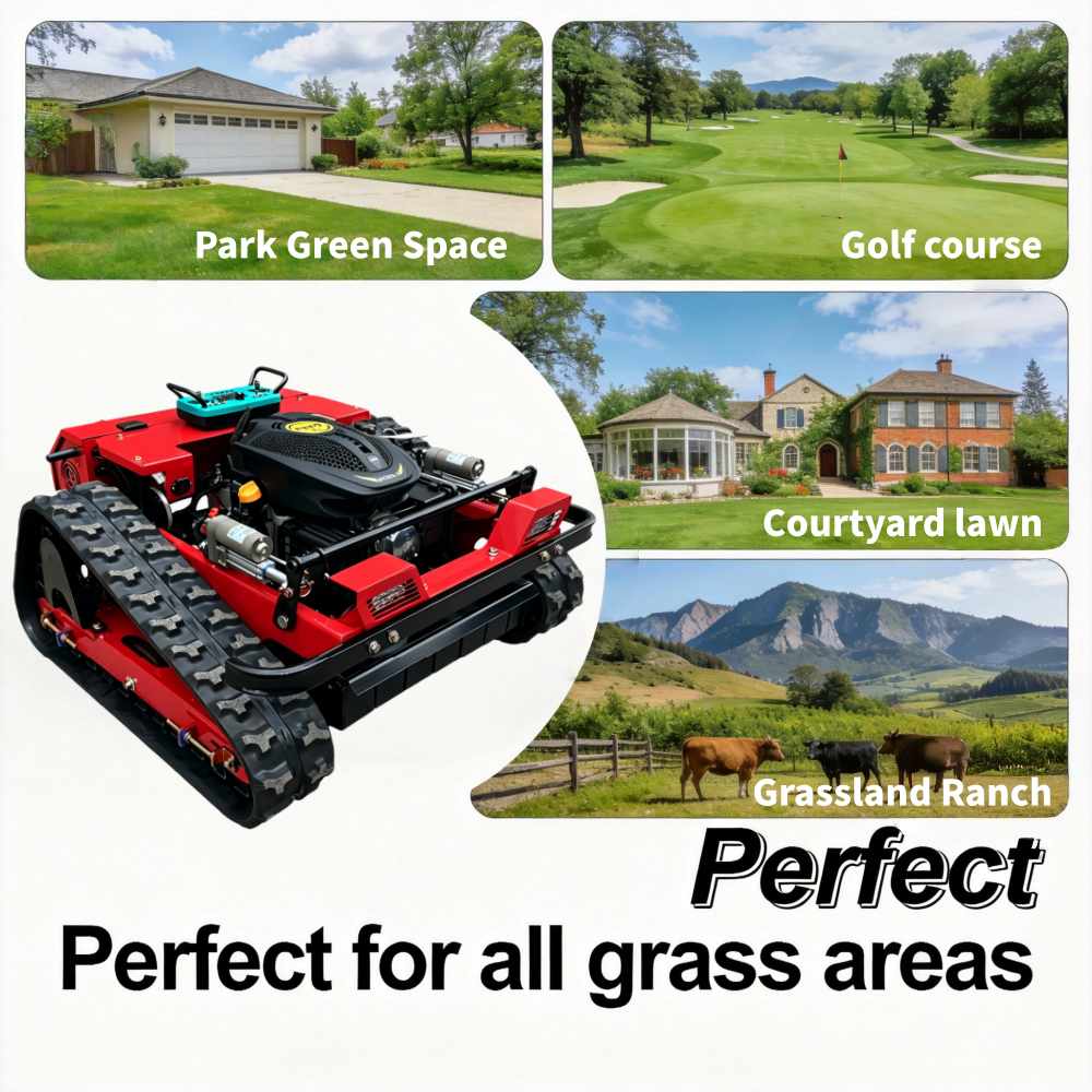 Small Tracked Lawn Mower 1000m - đánh giá và giá Farming Zero