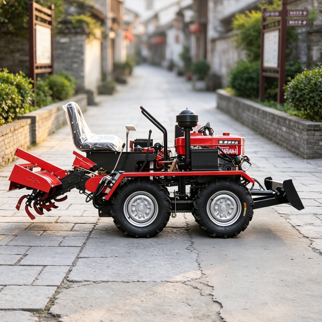 Customized 4‑Wheel 4WD Rotary  - đánh giá và giá Agriculture Farming Equipments