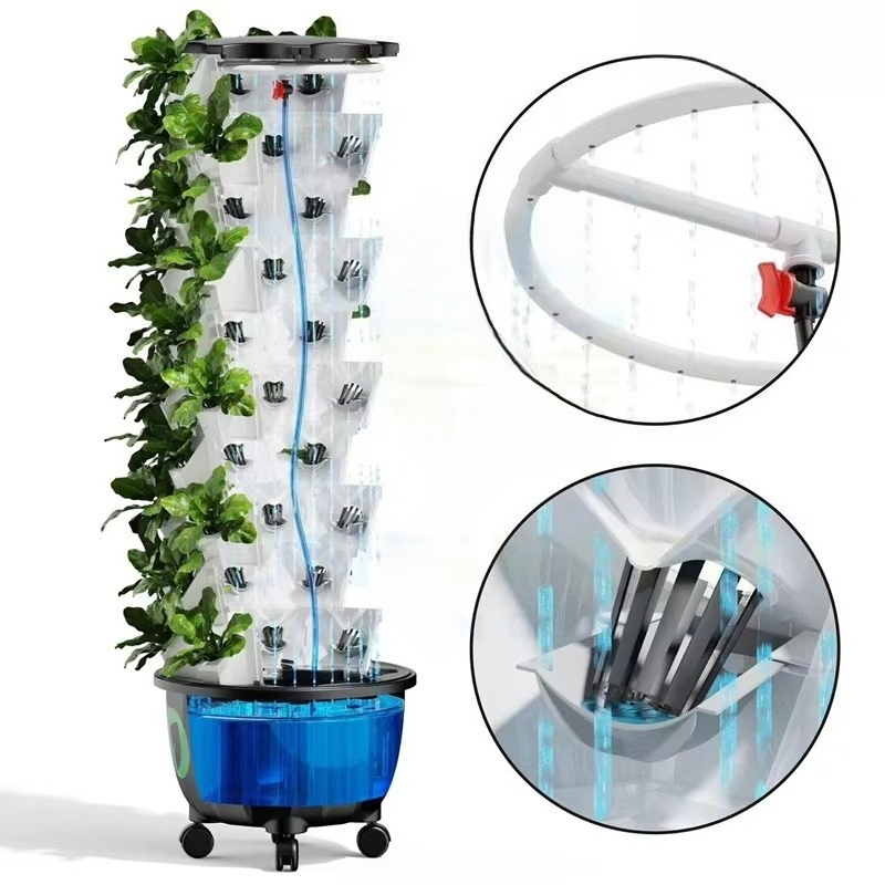 65 L 6 Layer 48 Holes Garden V - đánh giá và giá Hydroponic Farming Agriculture
