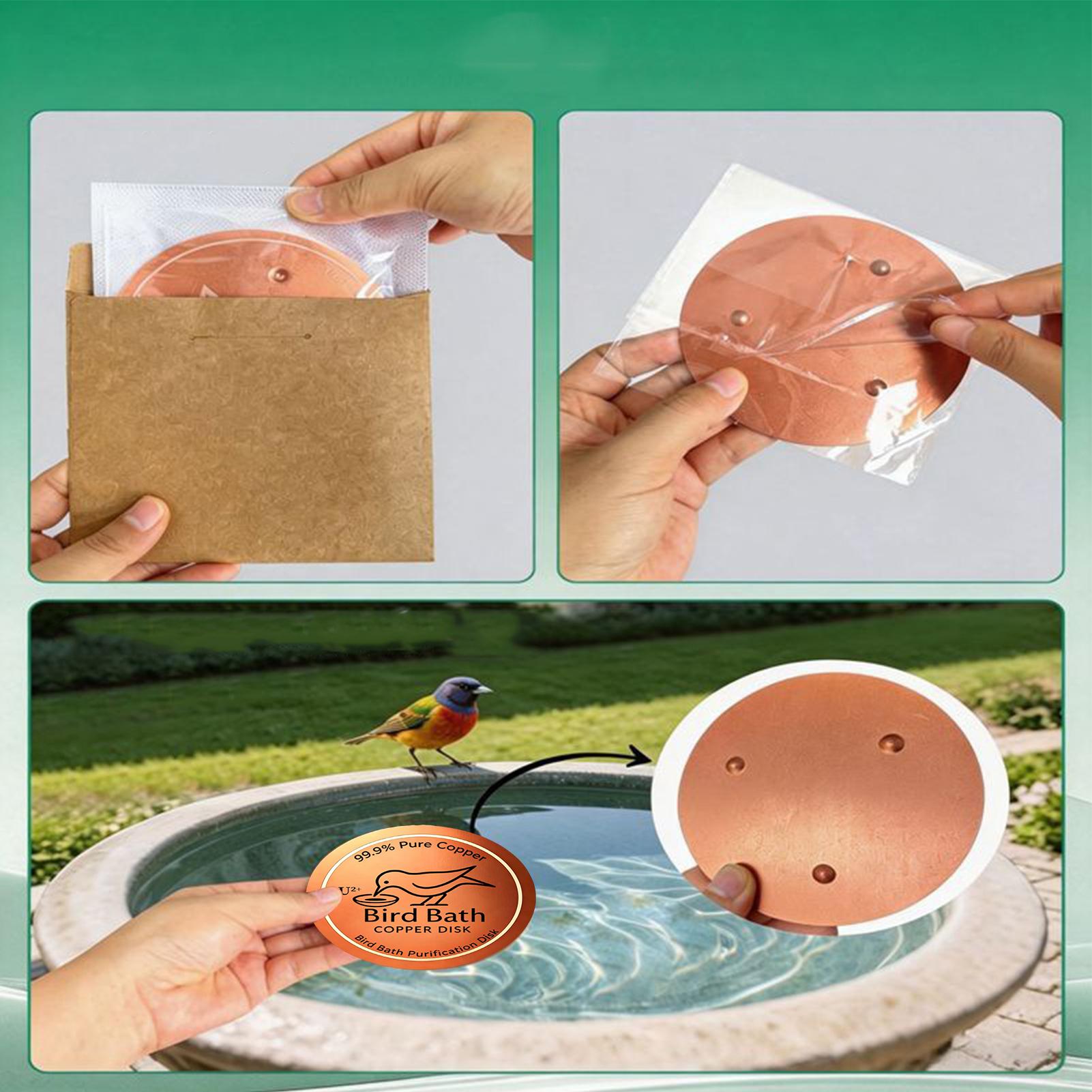 Bird Bath Copper Disc 0.6mm Th - đánh giá và giá Farming A